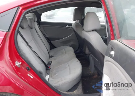 2015 Hyundai Accent Gls z USA, uszkodzony, nr VIN KMHCU4AEXFU823373